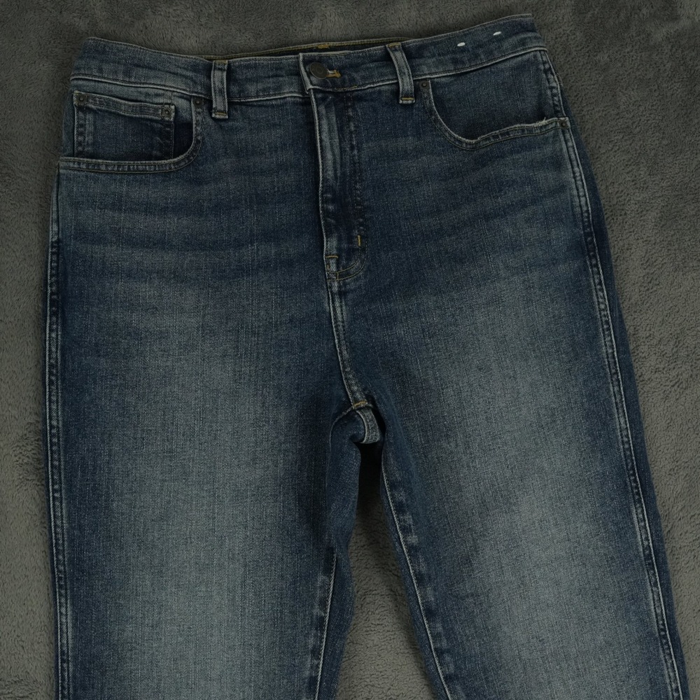 Madewell The Pencil Jean Womens 29(31x29.5) Blue High Rise Slim Straight - Picture 1 of 16